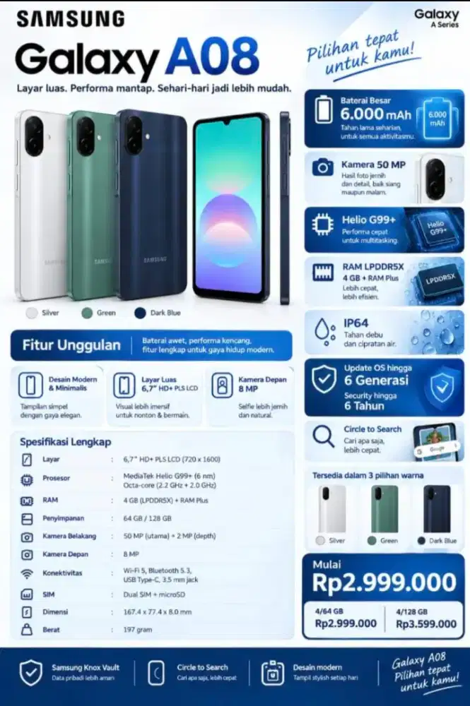Samsung Cicilan mulai 200rban