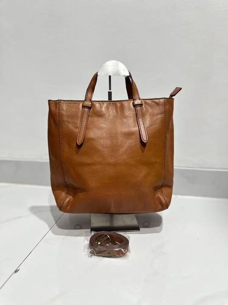Fossil tas tote medium vintage