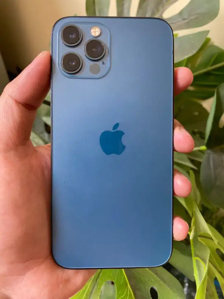 iPhone 12 Pro 128Gb Fullset Mulus No Minus Bh84% All Op