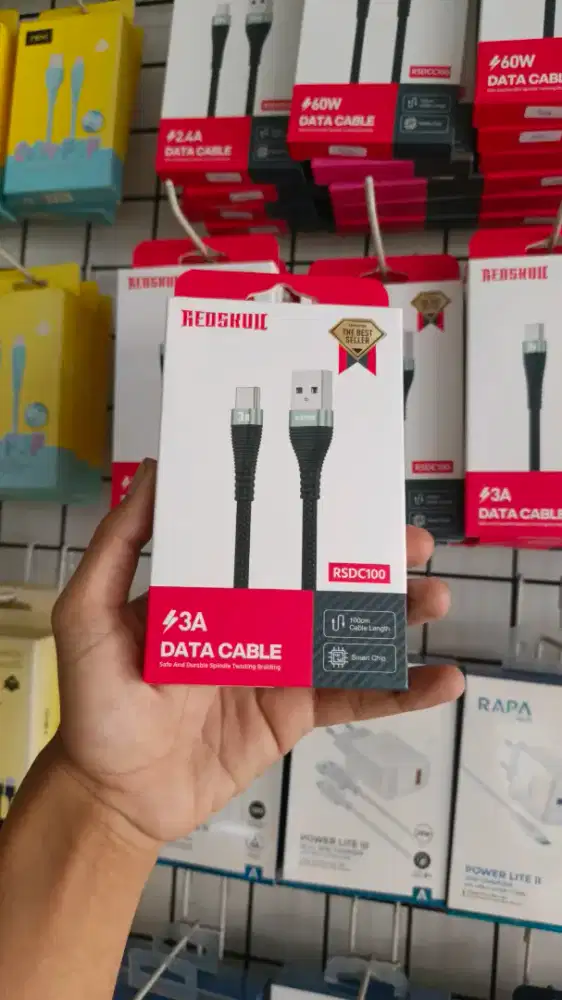 KABEL DATA TYPE C REDSKULL RSDC100