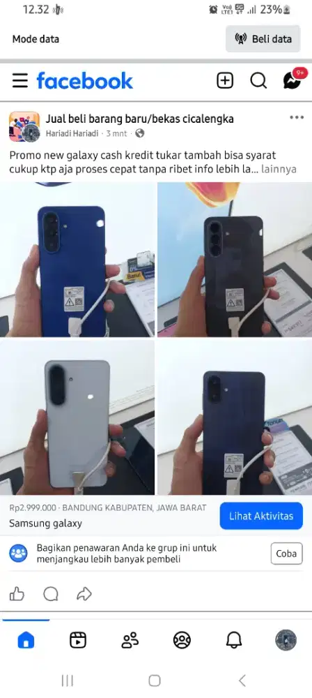 Promo samsung galaxy Aseries