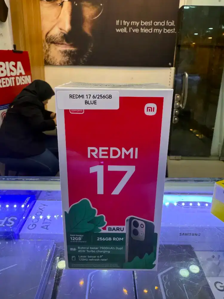 Redmi 17 4/128 garansi 1 tahun