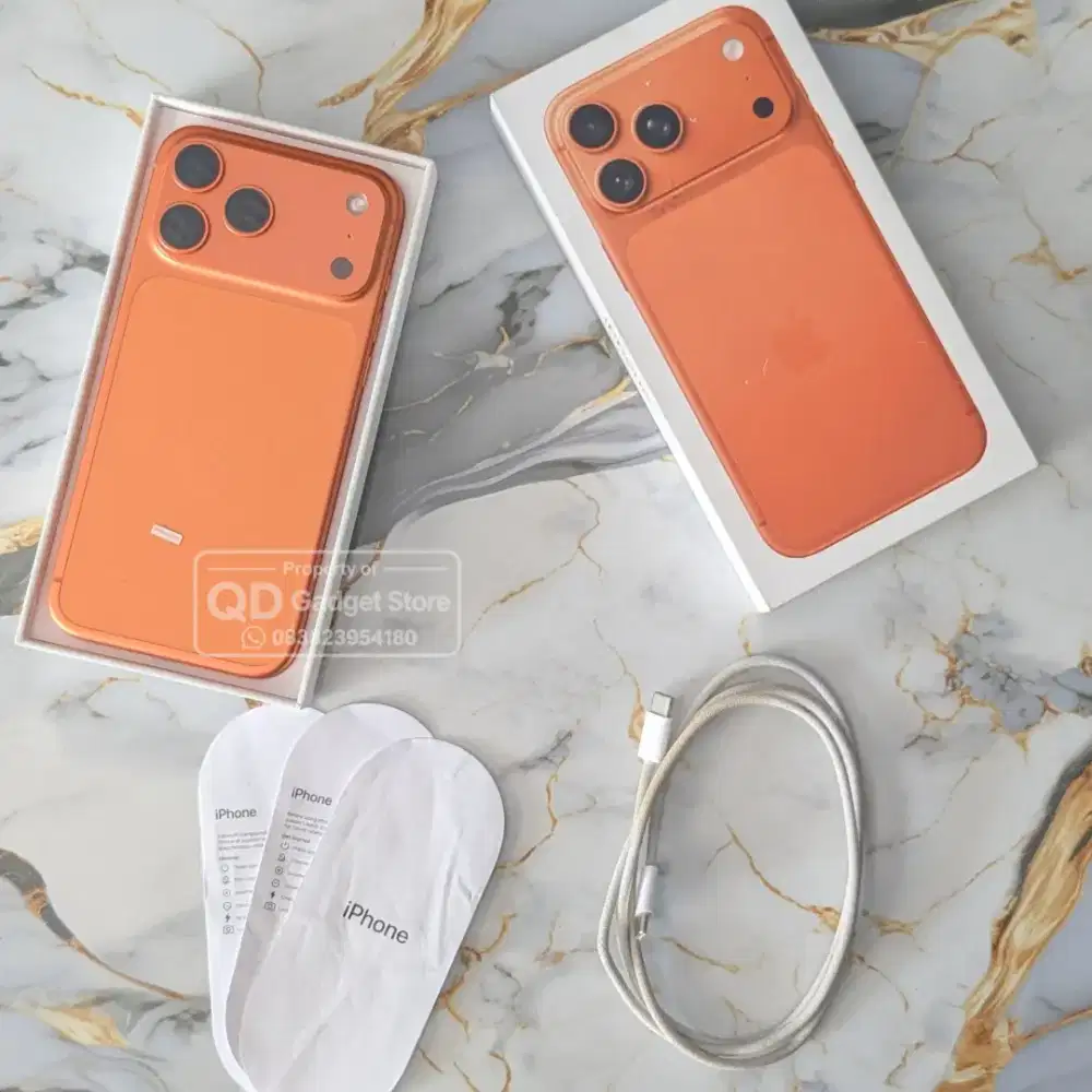 iPhone 17 Pro Max 256GB Garansi RESMI iBox Maret 2027 Mulus Murah