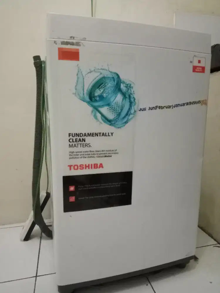 Mesin cuci 1 tabung Toshiba