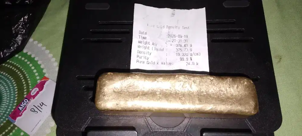 Emas 24k kemurnian 99,9 BARTER JUGA BOLEH YA KAKAK.