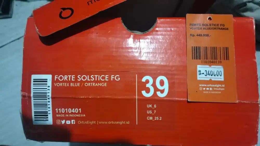 Ortuseight Forte Solstice FG Vortex Blue Second Original size 39
