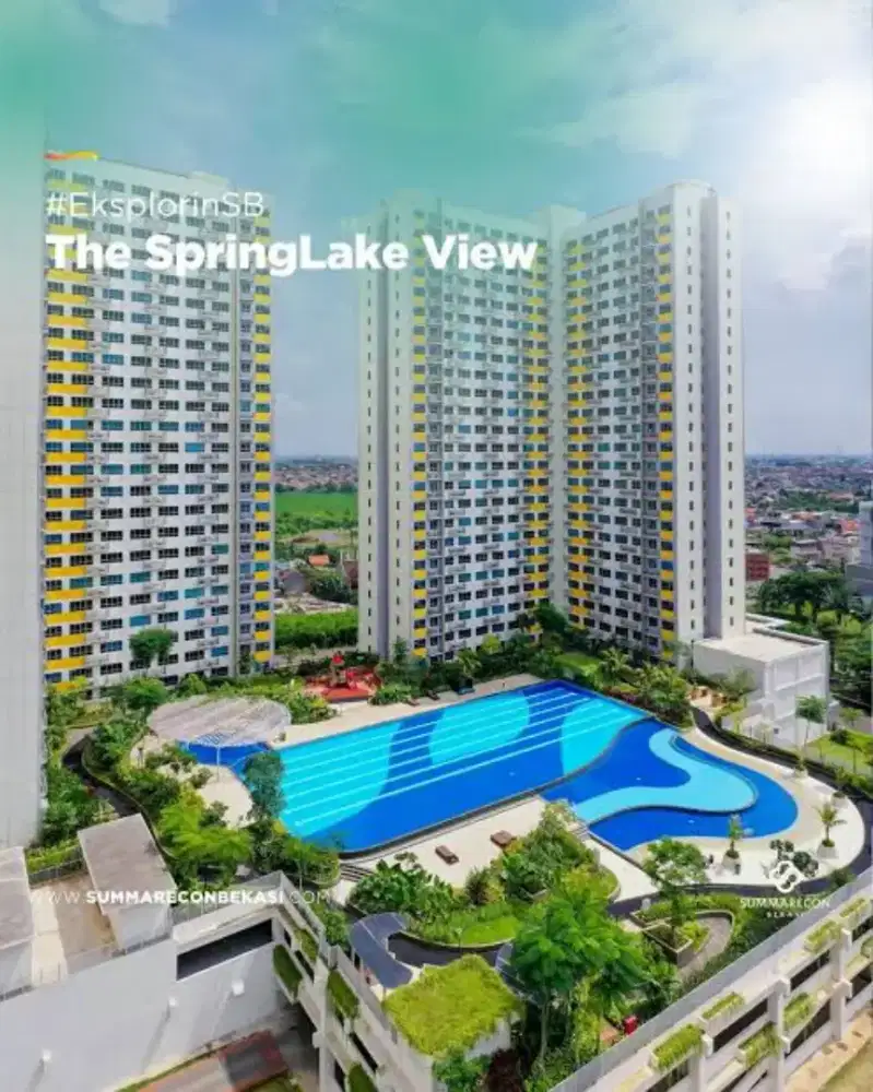 Dijual Apartemen Springlake Freesia 2BR 45m² Full Furnished