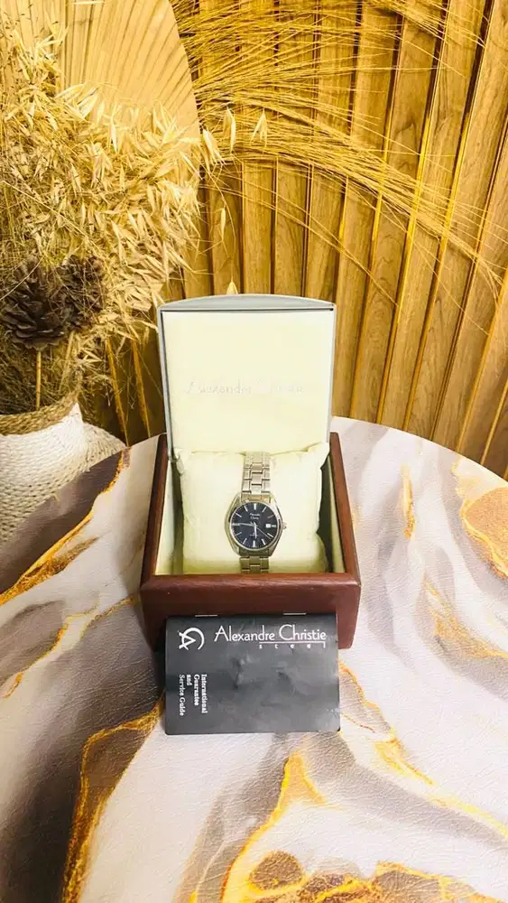 Alexandre Christie AC 8515 LD (Varian Wanita, Classic Steel)