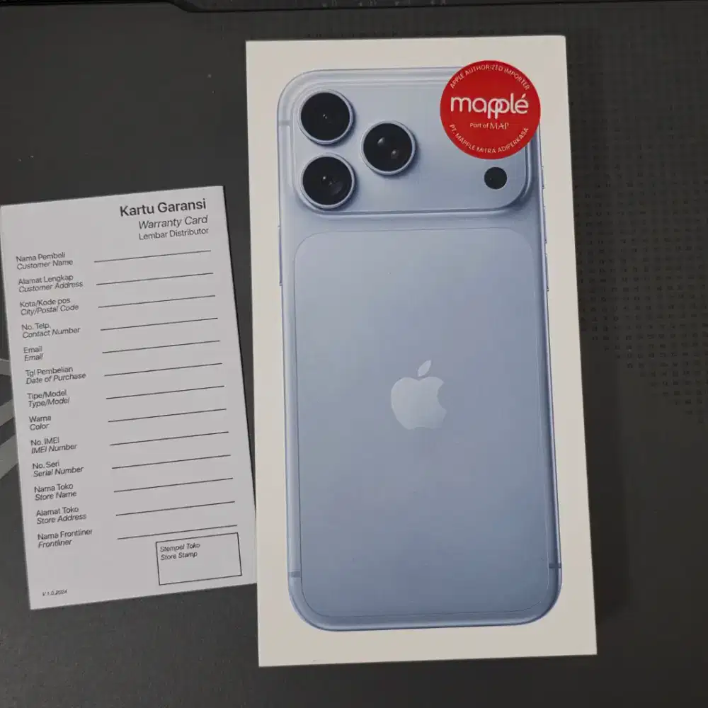 Iphone 18 pro max 256gb new segel