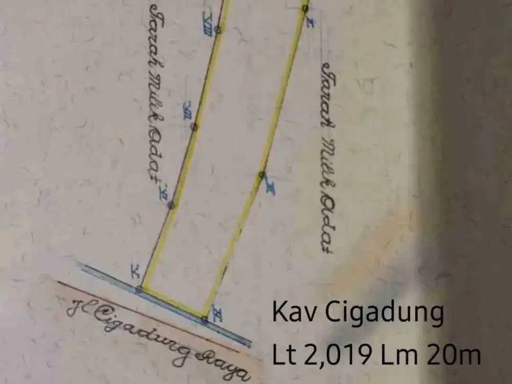 Kavling Bandung Utara Cigadung TERMURAHHHHH