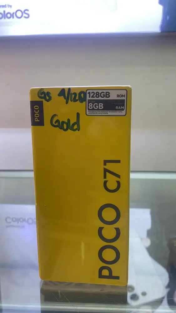 poco c71 4/128 Garansi resmi