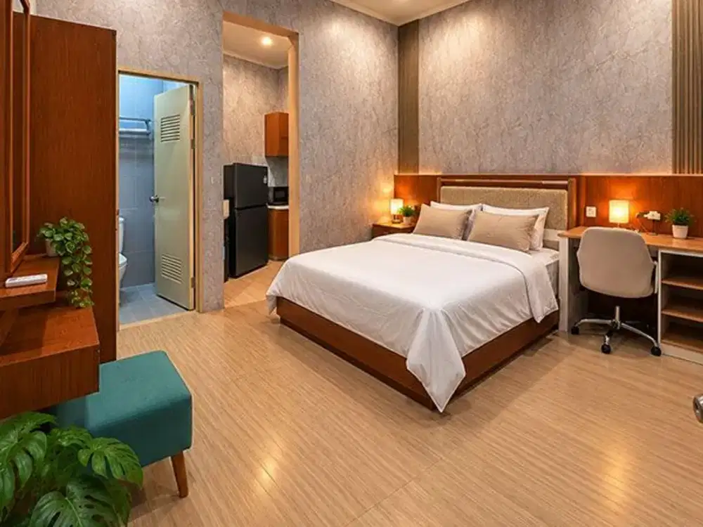 (AMR-047.SCO) Home Studio 1 Bedroom for Monthly Rent – Renon, Denpasar