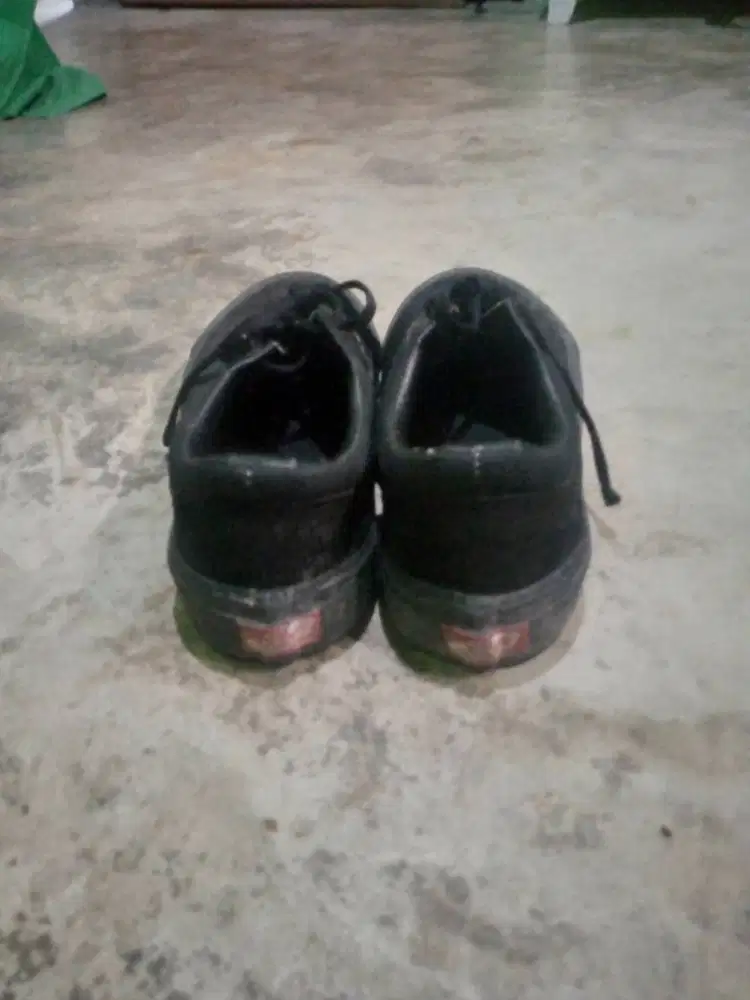 Vans oldskool hitam original size 40