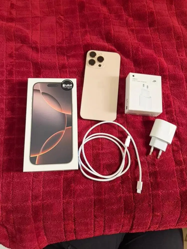 iPhone 16 Pro Max 256GB Desert Titanium | Mulus | Fullset