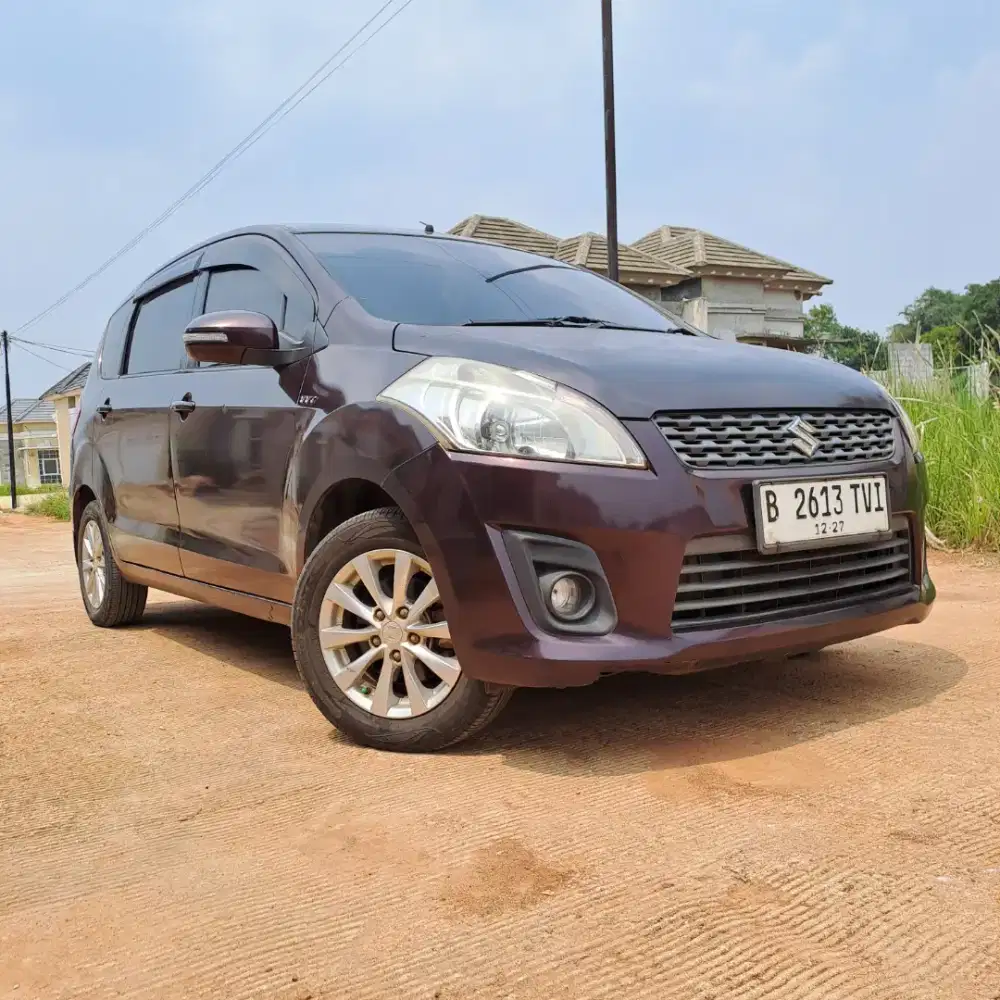 Suzuki ertiga 1.4 GX manual 2012 warna burgundy