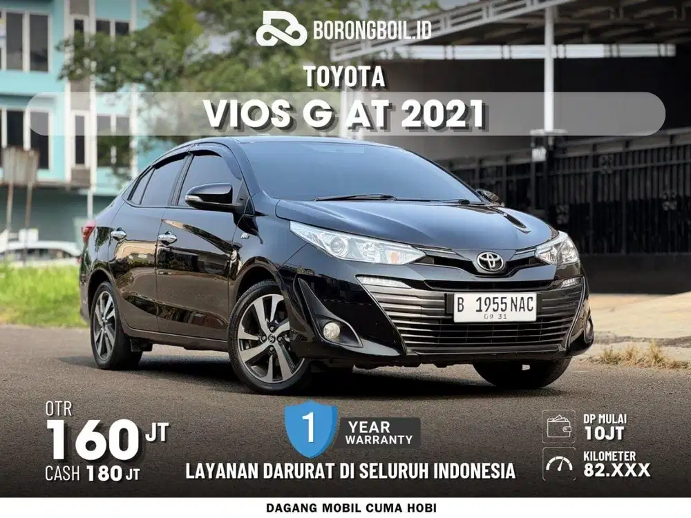 TERMURAH!!VIOS G AT 2021 HITAM FAVORIT