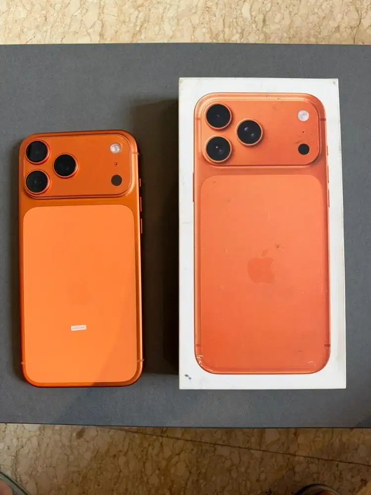 IPhone 17 Pro Max 256GB Orange Garansi Resmi iBox Mulusss