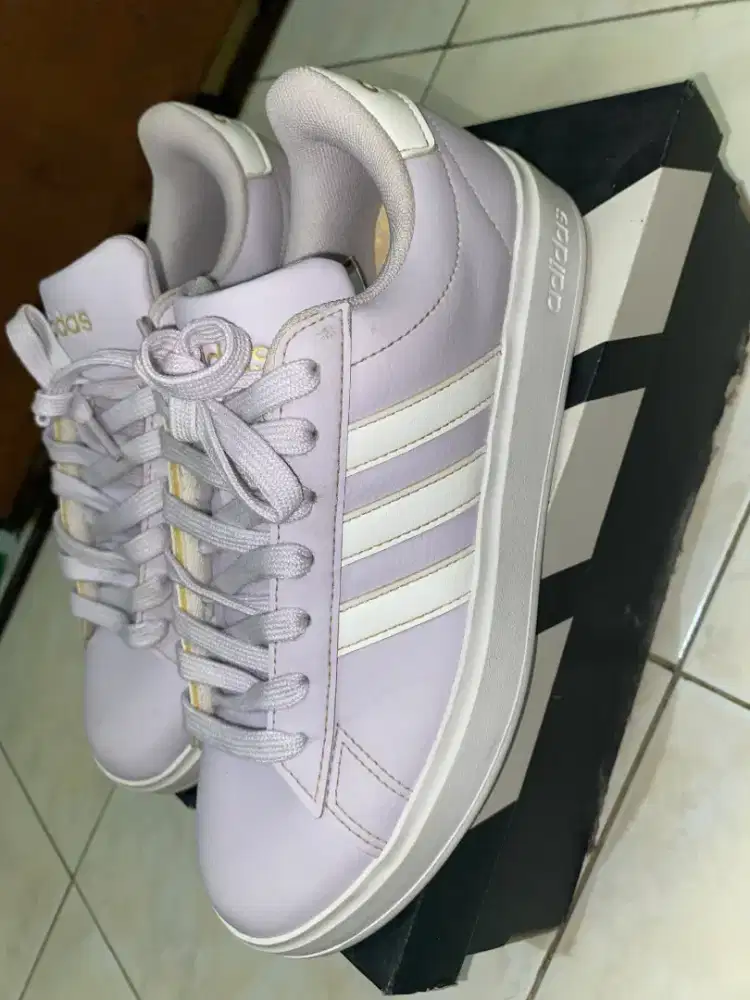 PRELOVED LIKE NEW ADIDAS GRAND COURT 2.0 - ID4478 VIOLET
