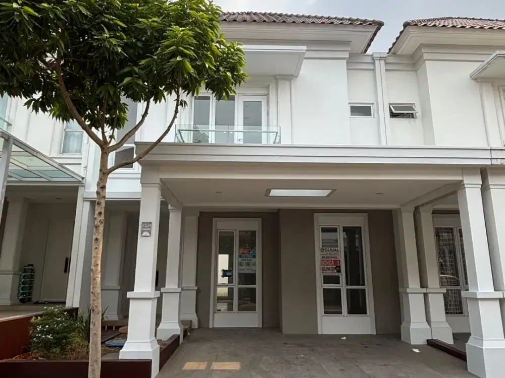 Dijual Rumah Baru Belum Pernah Dihuni. Siap Huni. Mewah. Smart Door Lock. di Gading Serpong