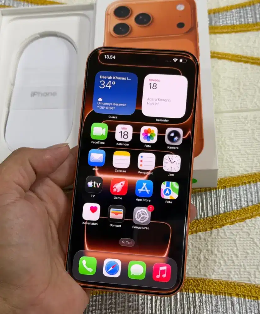 Iphone 17 Pro Max 256GB iBox Bekas Mulus Pemakaian