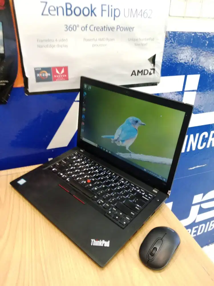 PROMO LAPTOP ORANG KANTORAN TANGGUH LENOVO THINKPAD T480 CORE i7 GEN 8