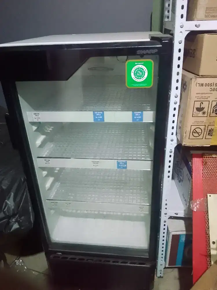 Dijual showcase kulkas satu pintu Sharp SCH-170FS adalah
