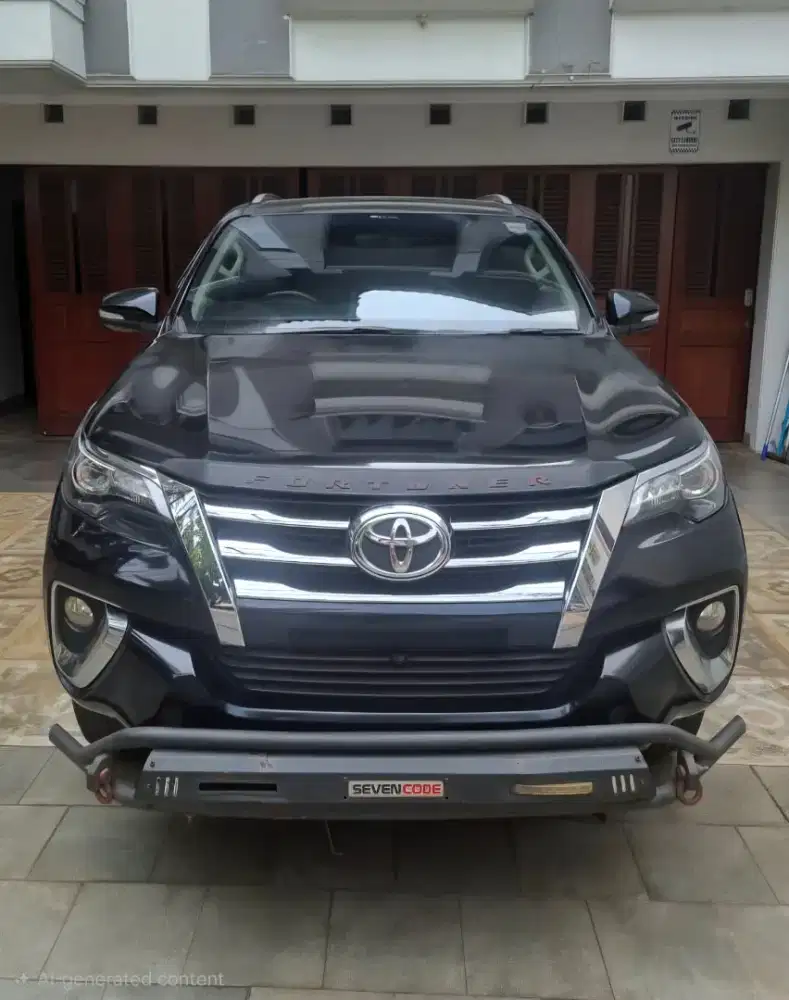 FORTUNER VRZ AT DIESEL 2016 - STNK 22.09.27 - HITAM TANGAN 1 TERAWAT