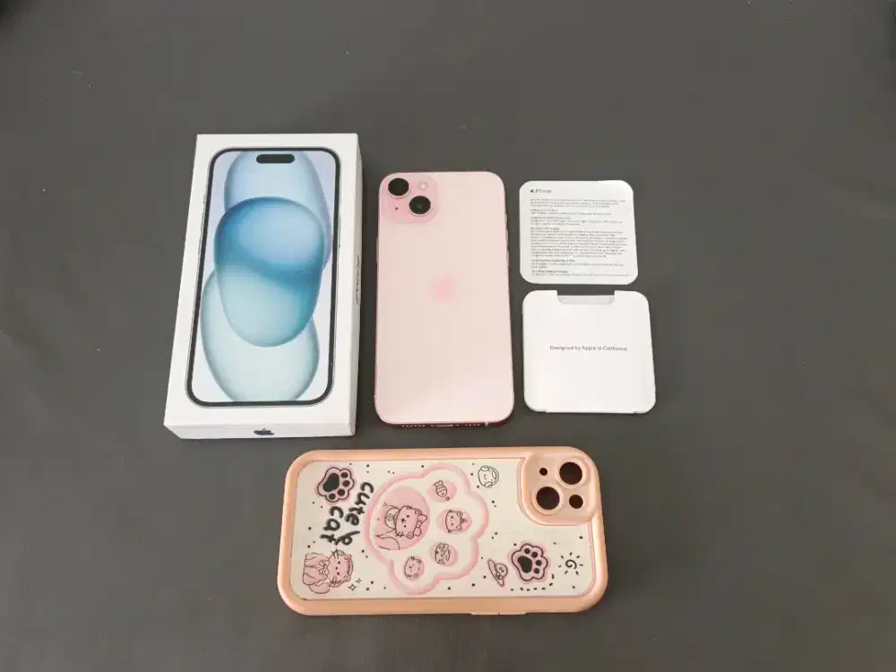 Iphone 15 Plus 256Gb Inter LL/A Wifi Only Mulus Bebas Riset