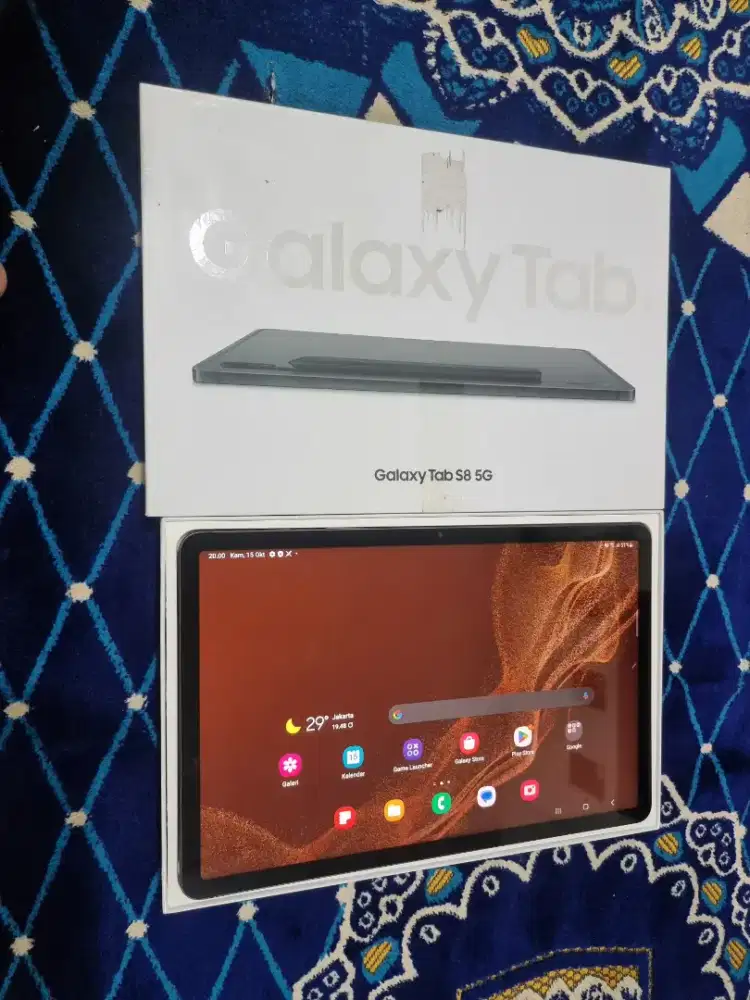 Samsung galaxy tab s8 5g fulset mulus