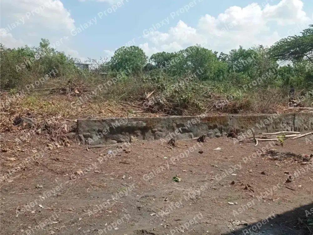 Lahan dan Gudang luas tanah 4.263m2 SHM akses truk besar di Sepanjang Sidoarjo 5 menit menuju tol waru