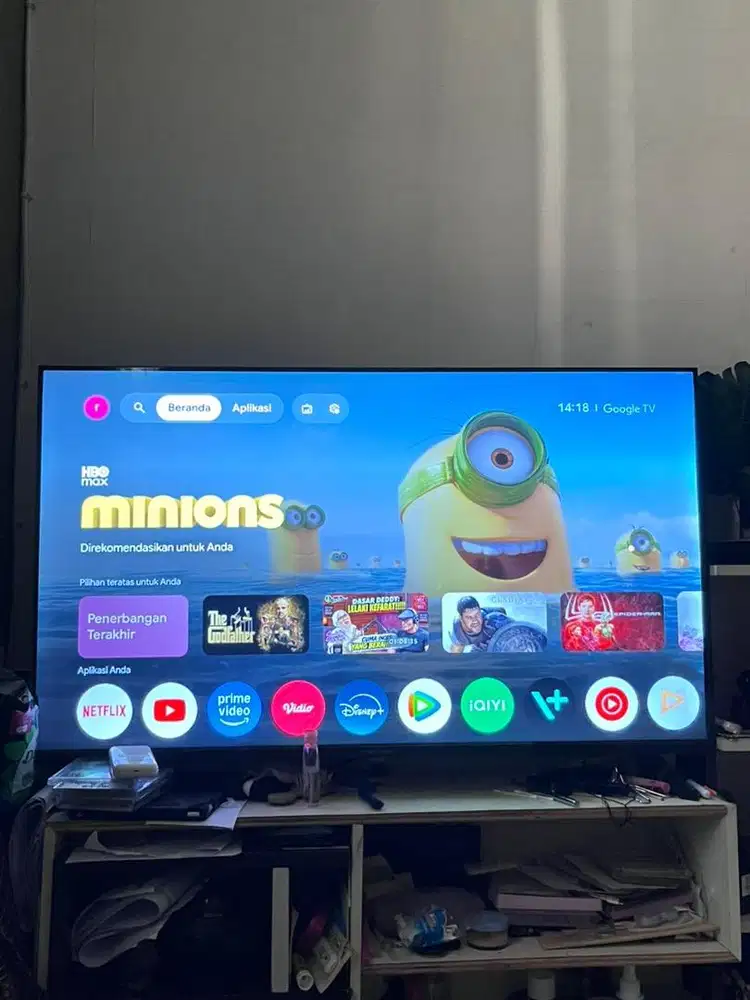 DIJUAL CEPAT! GOOGLE TV POLYTRON 43 INCH