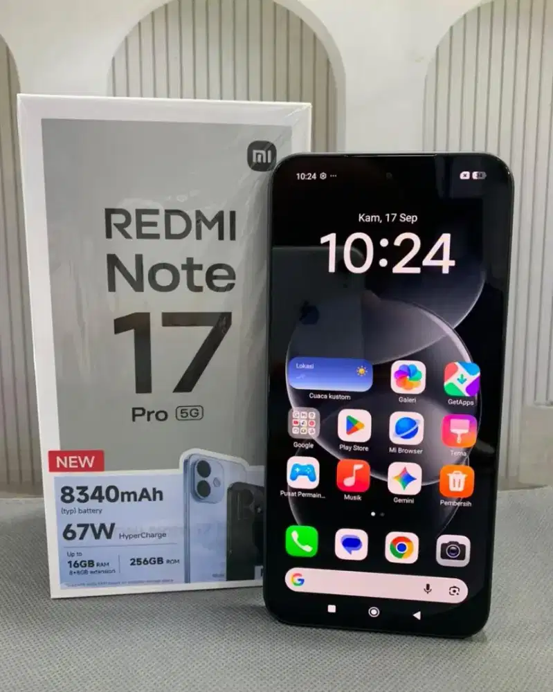 Xiaomi Redmi Note 17 Pro 5G 8/256GB
Fullset
