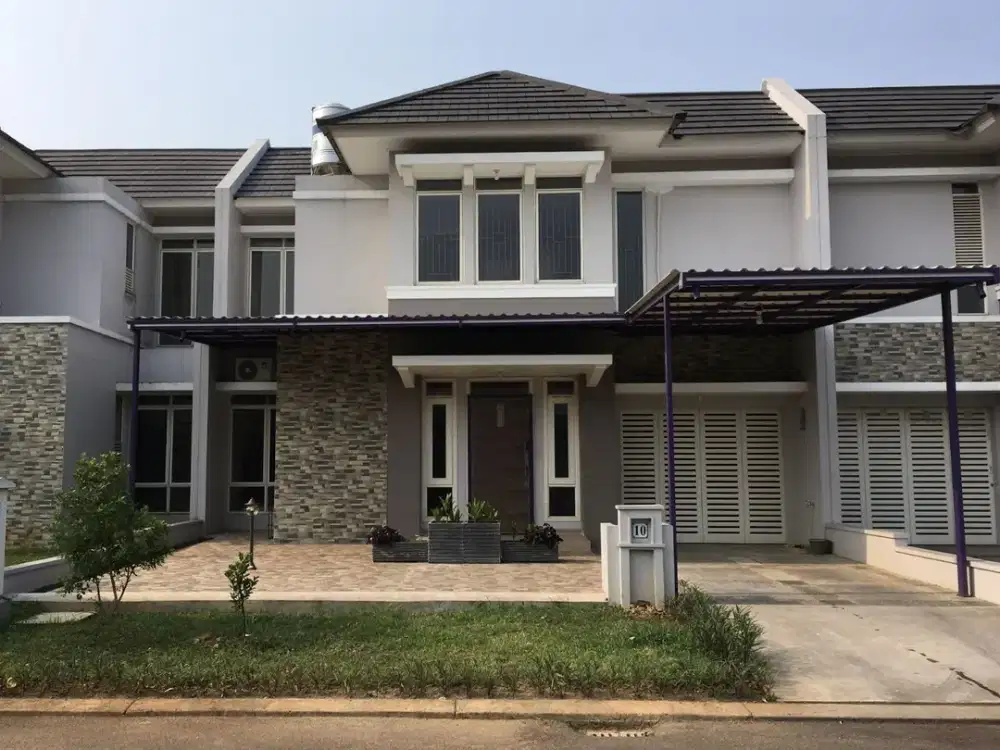 Rumah Baru Renovasi Murah Furnished di Suvarna Sutera Cikupa Tangerang