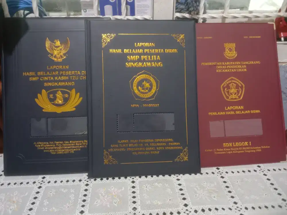 RAPORT dan MAP IJAZAH