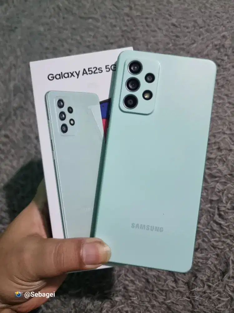Samsung A52s 5G NFC 16GB 8+8/256GB Murah Siap Pakai (Lokasi Cicaheum)