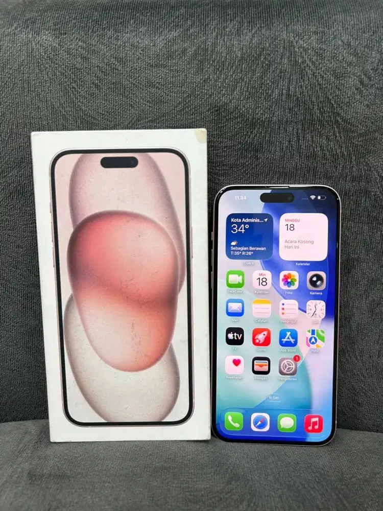 Iphone 15 Plus 256Gb Ibox Pink Normal Fullset