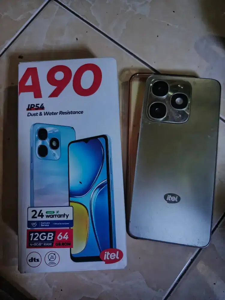 Itel a90 4/64 siap pakai