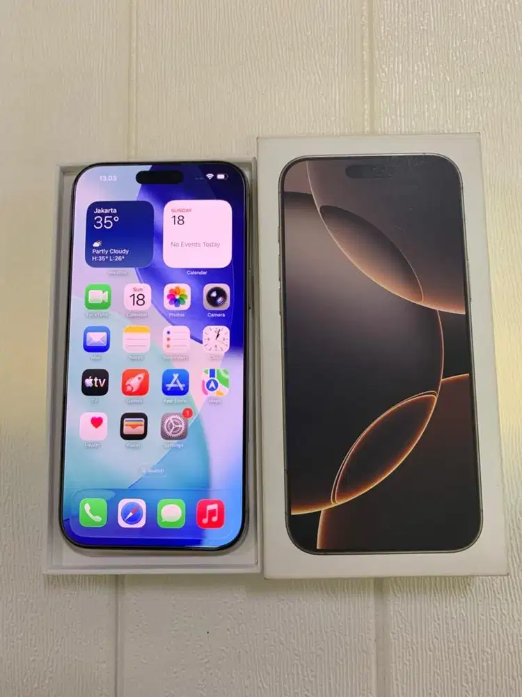 Iphone 16 pro max 1tb ex ibox mulus lengkap no minus