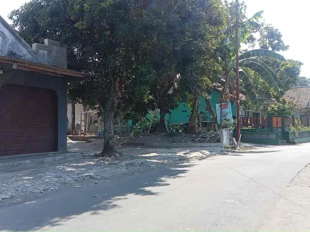 Tanah Pekarangan Strategis hook 2 muka istimewa area jalan Dayu utama sleman Yogyakarta
