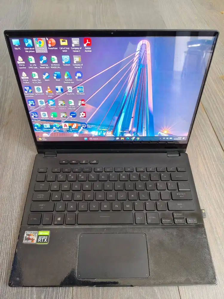 Laptop Asus ROG Flow X13 Ryzen 9 Nvidia RTX 3050 Ti (Harga Nego)