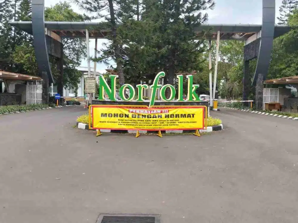 Rumah Asri Bebas banjir Di Cluster Norfolk Jakarta-Utara