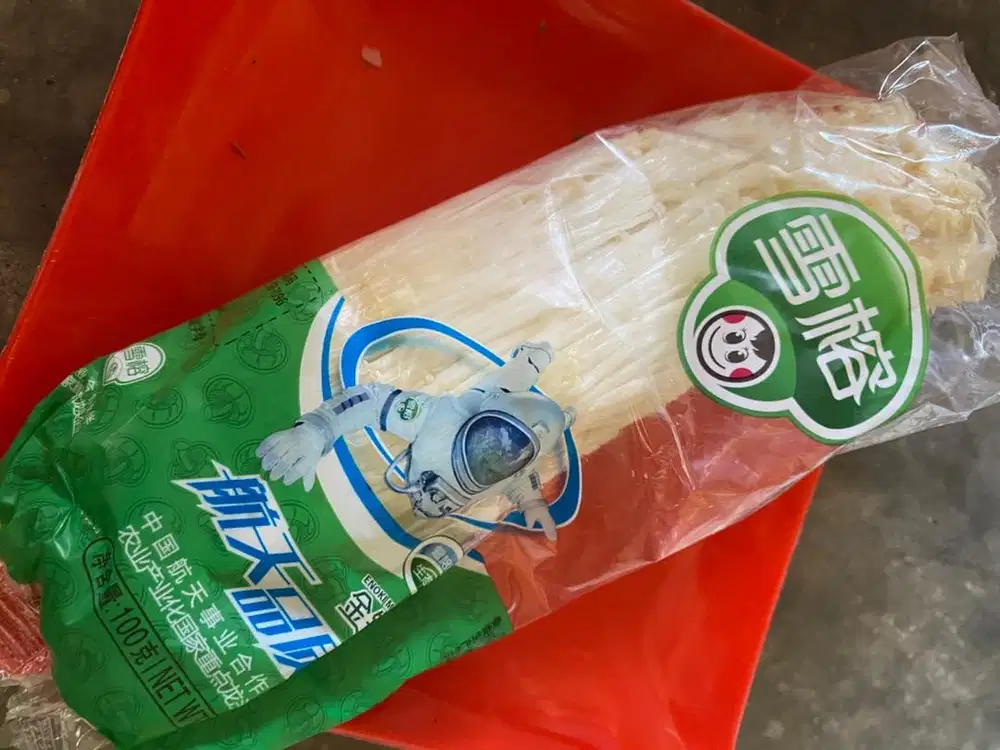 Jamur Enoki Toping Seblak