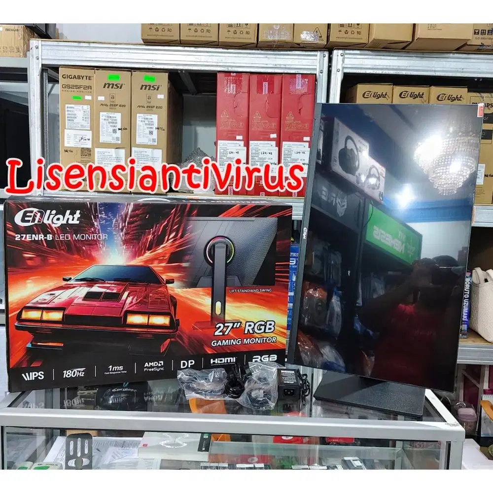 Monitor Gaming Enlight 27ENR-B 1ms 180Hz 27 Inch IPS Panel AMD