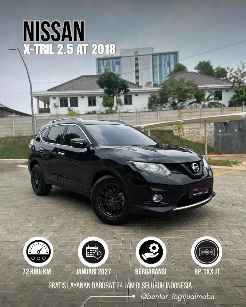 [TERMURAH] Nissan Xtrail 2.5 AT 2018