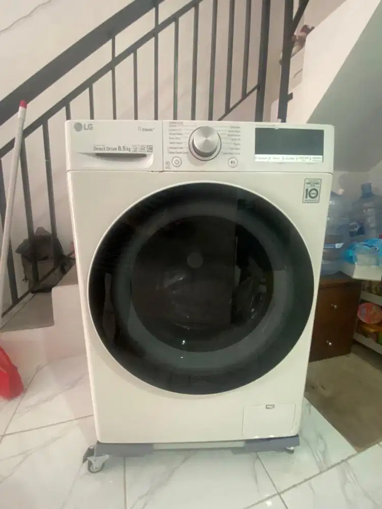 Mesin Cuci LG Front Loading Direct Drive Tipe FV1285S3WS