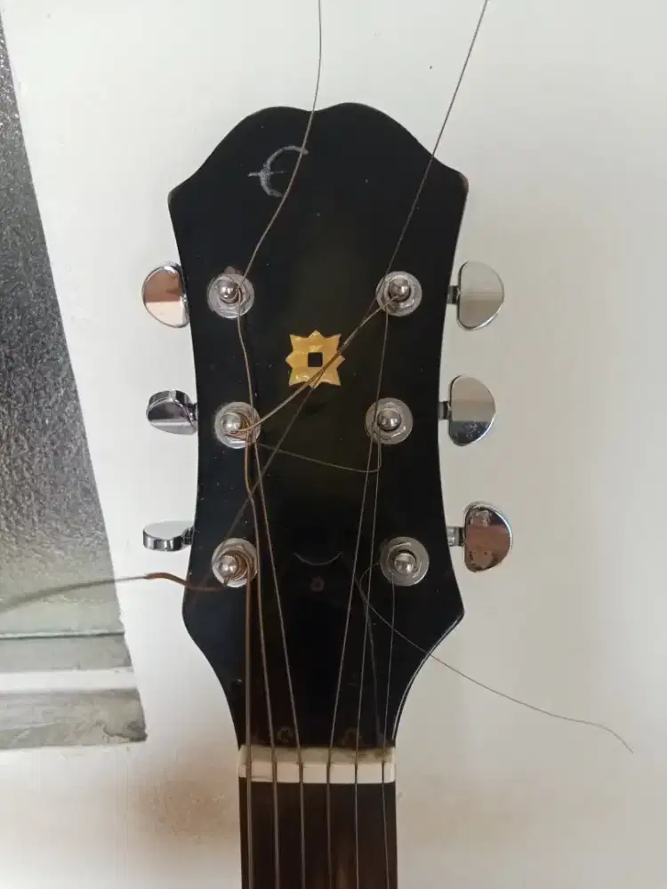 Gitar Epiphone body speaker internal