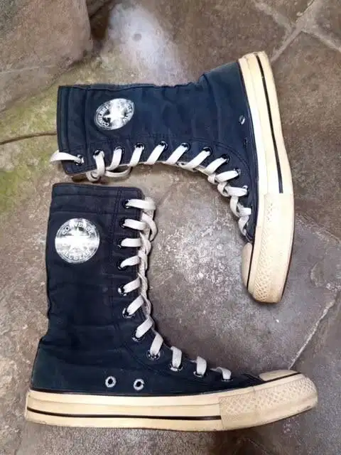 CONVERSE ALL STAR XX HI HIGH EXTRA KNEE TALL BOOTS SIZE 39 ORIGINAL