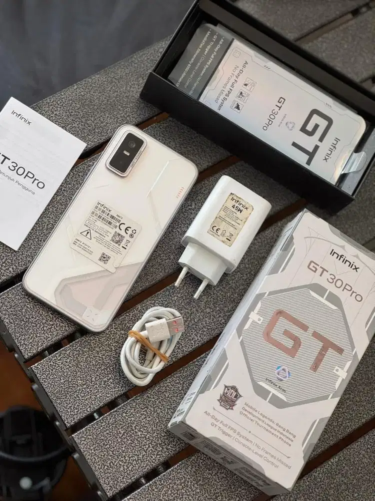 Indifinix gt 30 pro ram 12/512gb second fullset