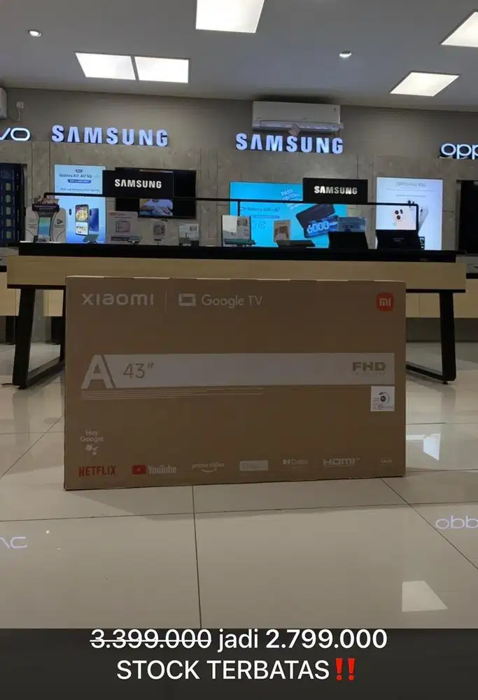 ANDROID TV READYY STOCK