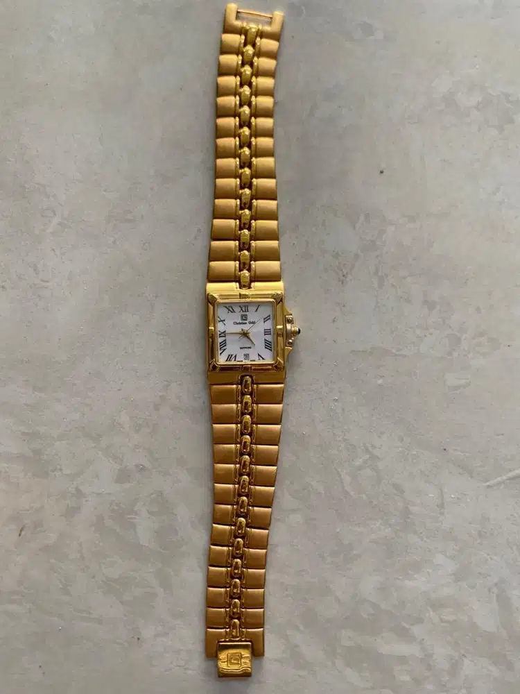 Jam tangan Christian Gold